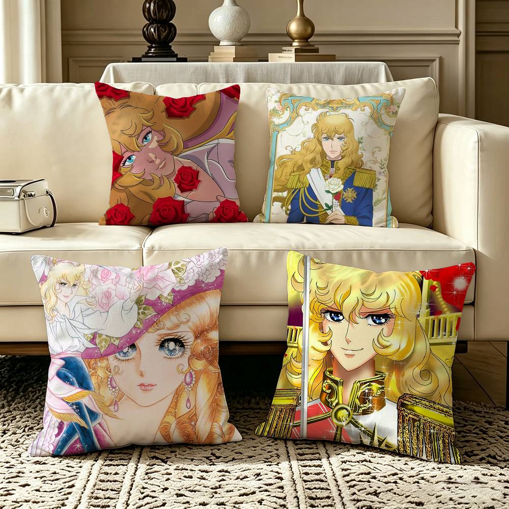 Versailles Home Textiles - Rose of V-Versailles Lady Oscar Square