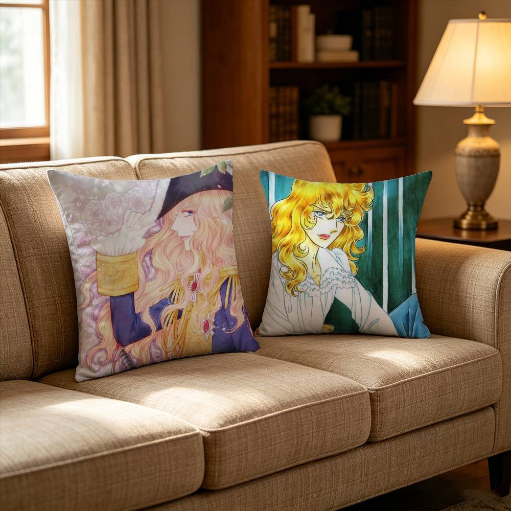 Versailles Home Textiles - Rose of V-Versailles Lady Oscar Pillow