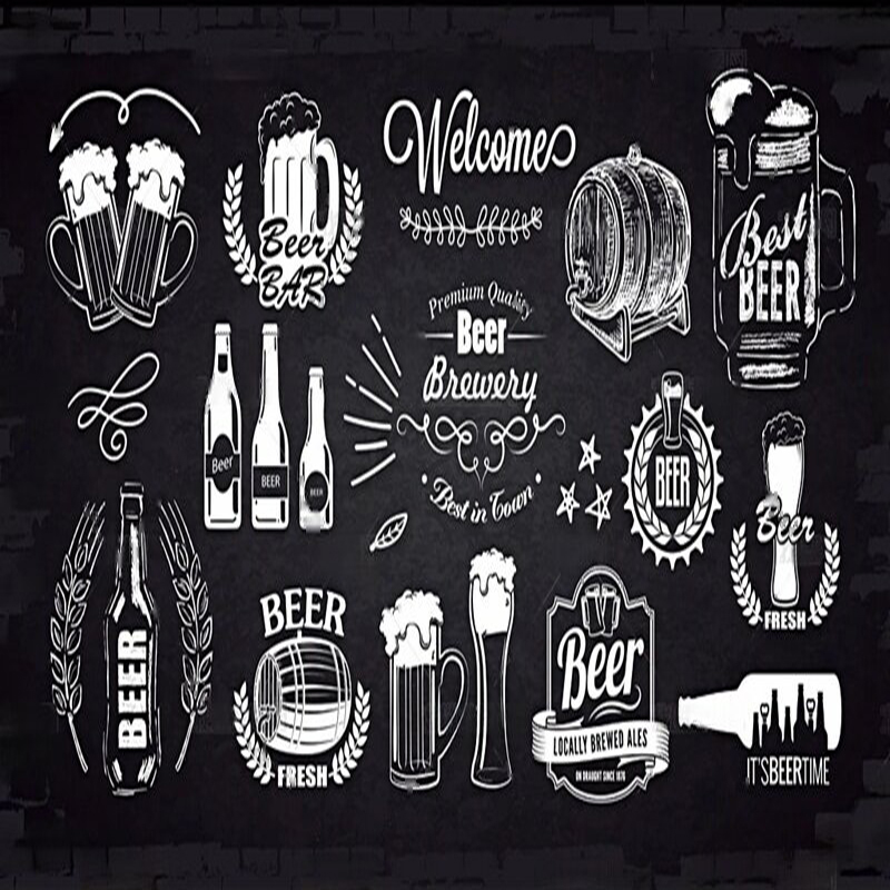 Simple hand-painted beer perso - đánh giá và giá Home Textiles Images