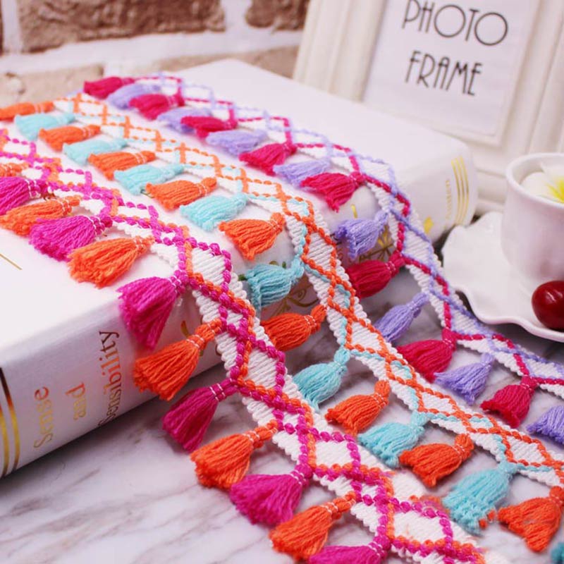 1 Thước/Nhiều Tua Rua Tua Rua  - đánh giá và giá Home Ec Textiles