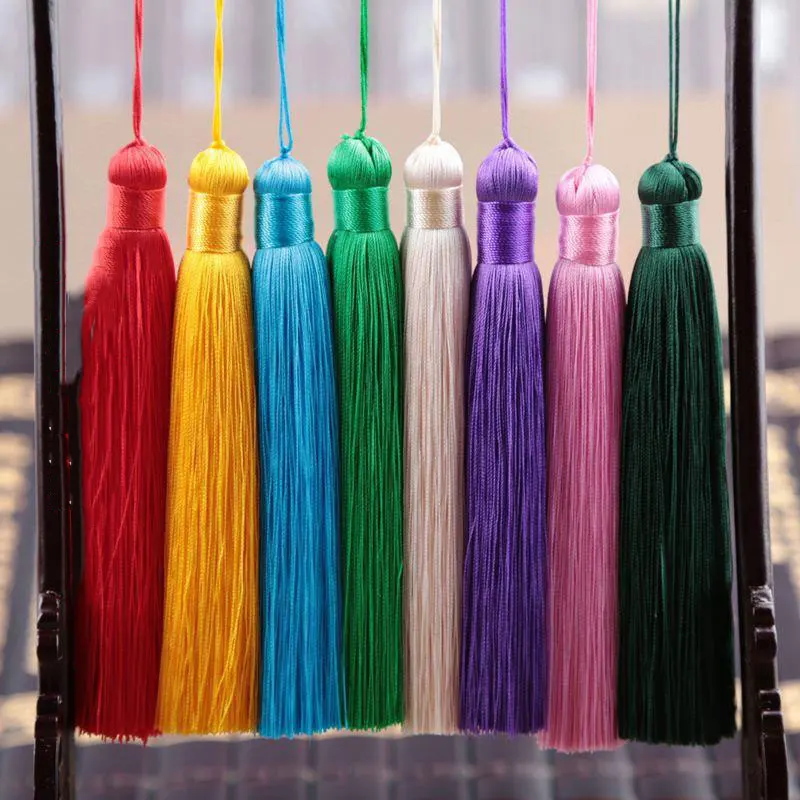2 Chiếc 12CM Polyester Tua Rua - đánh giá và giá Home Ec Textiles