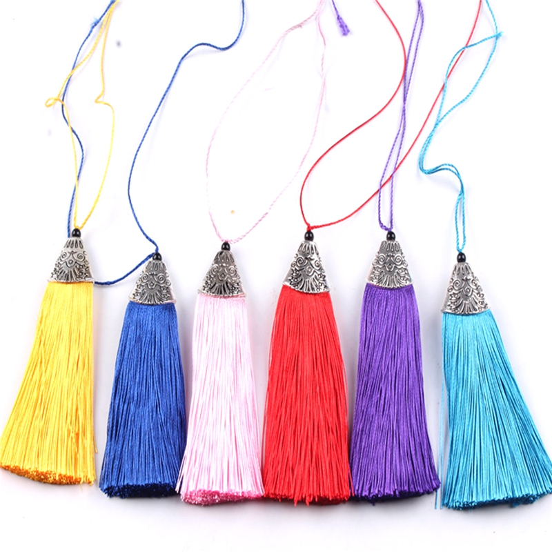 5/10 Cái 8CM Treo Dây Lụa Tua  - đánh giá và giá Home Ec Textiles