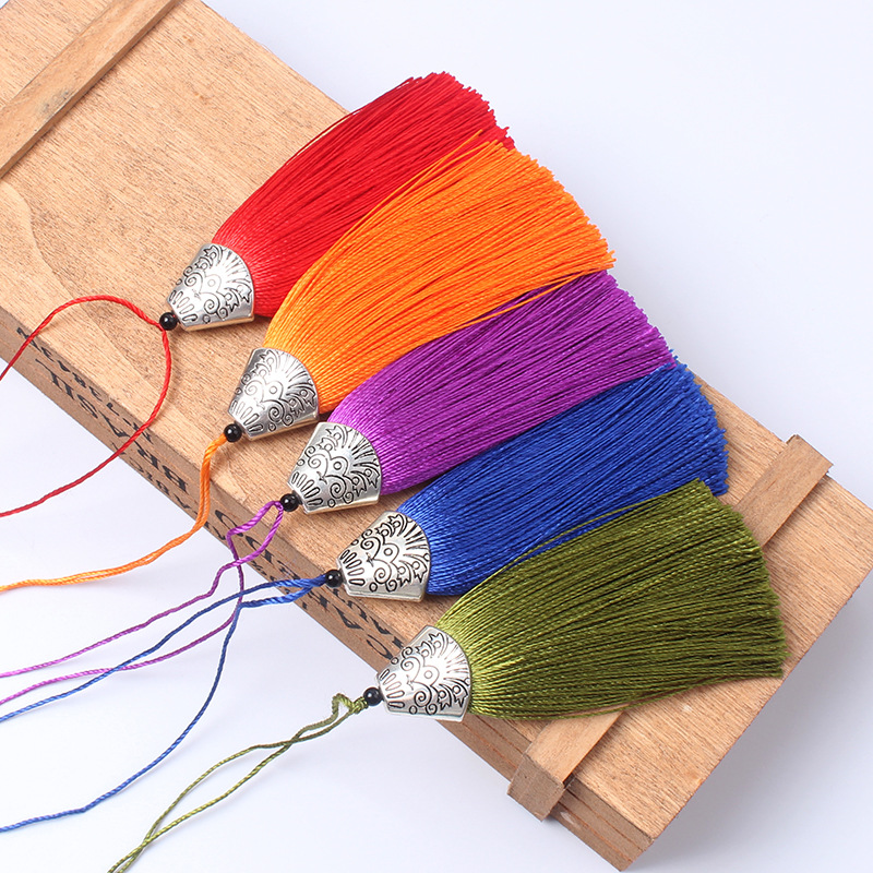 5/10 Cái 8CM Treo Dây Lụa Tua  - đánh giá và giá Home Ec Textiles