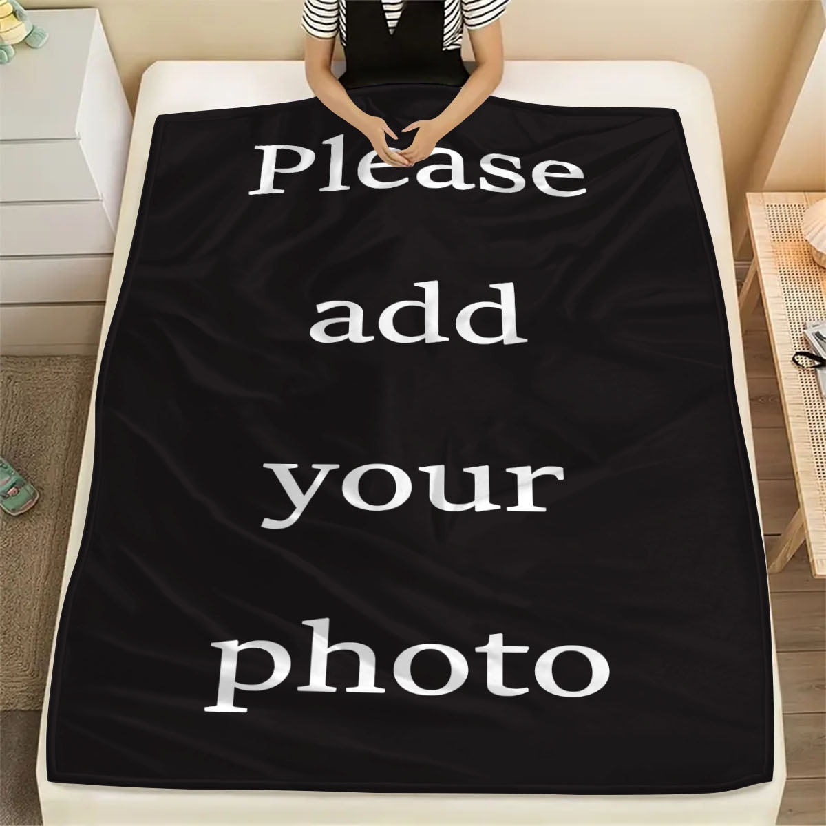 Custom Digital Flannel Fleece  - đánh giá và giá Home Textiles Images